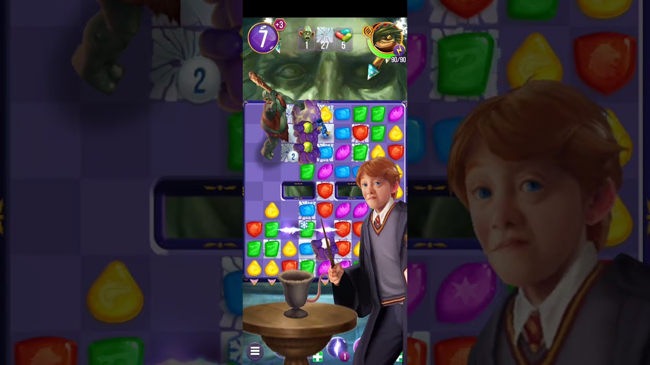 Harry Potter: Puzzles & Spells level 1833 no boosters