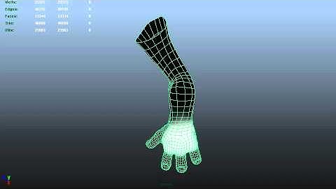 Skinning Arm (Smooth Bind) Paint Weight Method