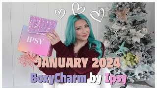 JANUARY 2024 BOXYCHARM BY IPSY UNBOXING: IPSY UNBOXING JANUARY 2024 by xomerlissa 1,742 views 4 months ago 9 minutes, 10 seconds