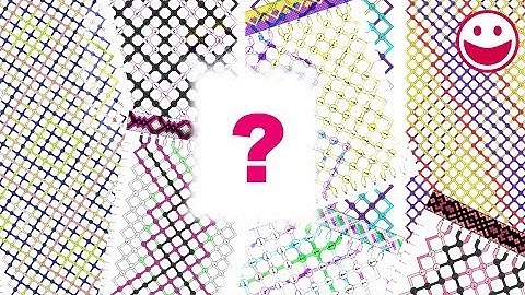 HOW TO READ FRIENDSHIP BRACELET PATTERNS!