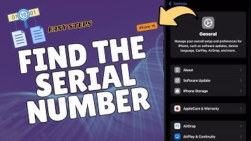 How to Find & Copy the Serial Number on iPhone 16
