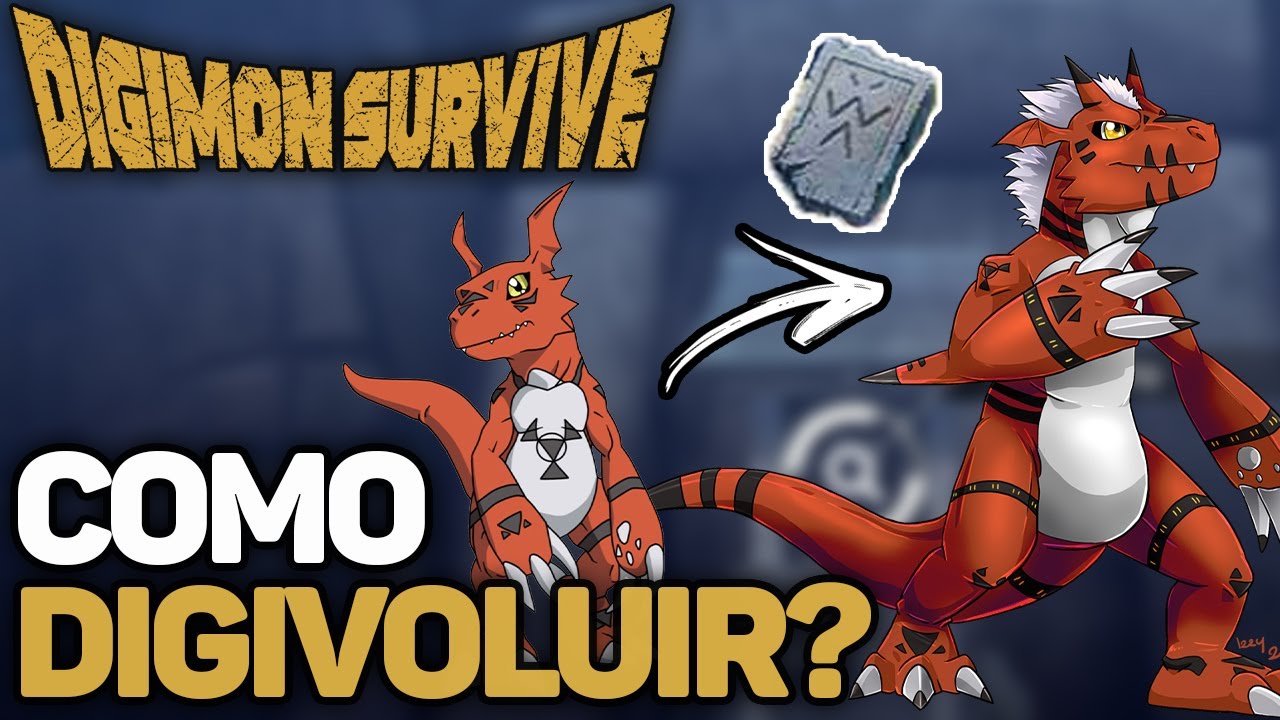 Digimon Survive  Todas as evoluções de Agumon