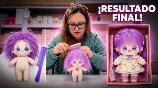 🎀 Peinando una Cotton Doll en TIEMPO REAL ⏰