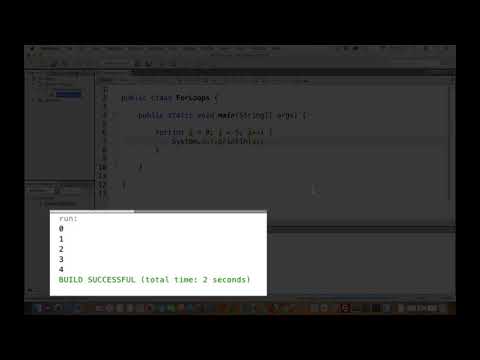 For Loops in Java