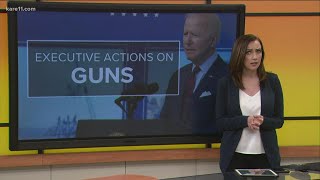 President Biden expected to announce several executive actions related to gun control