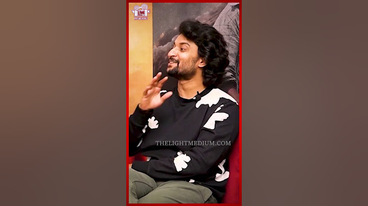 என்ன பாத்து என் பையன் SHOCK ஆகிட்டான் | Actor Nani tamil Interview|Dasara
