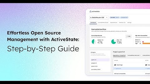 Effortless Open Source Management with ActiveState: Step-by-Step Guide