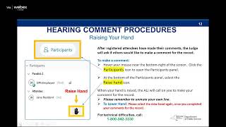 22-C-0358 716 Area Code Relief Public Statement Hearing 1pm