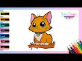 Cómo dibujar un GATO adorable - Paso a paso