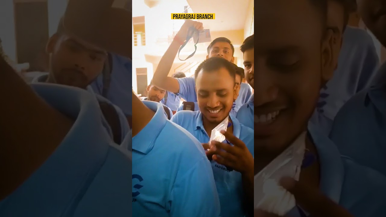 Study Materials Distribution | EAD Educational Group | Prayagraj Center