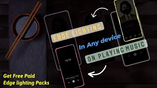 Edge lighting on playing music | Music Edge lighting in any device screenshot 3