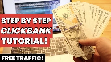 How To Make Money Online With Clickbank And FREE Traffic! (Step By Step)