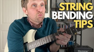 String Bending Tips for Guitar - Tiny Tuesday Tips with sTuart!