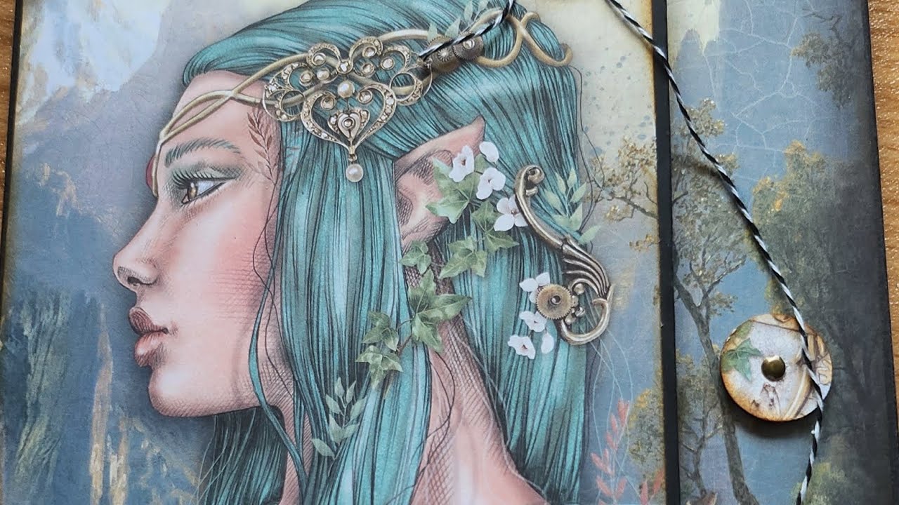 Présentation  finale magic forest de stamperia 