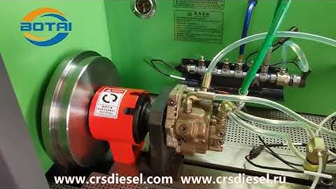 CR926 test bench for CP3 pump testing