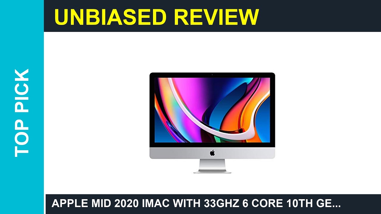 Apple Mid 2020 iMac with 33GHz 6 Core 10th Gen Review 2026 - YouTube
