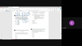 Digital SAT NEW SAT College Board Practice Test 3 Module 2 Math Question #22