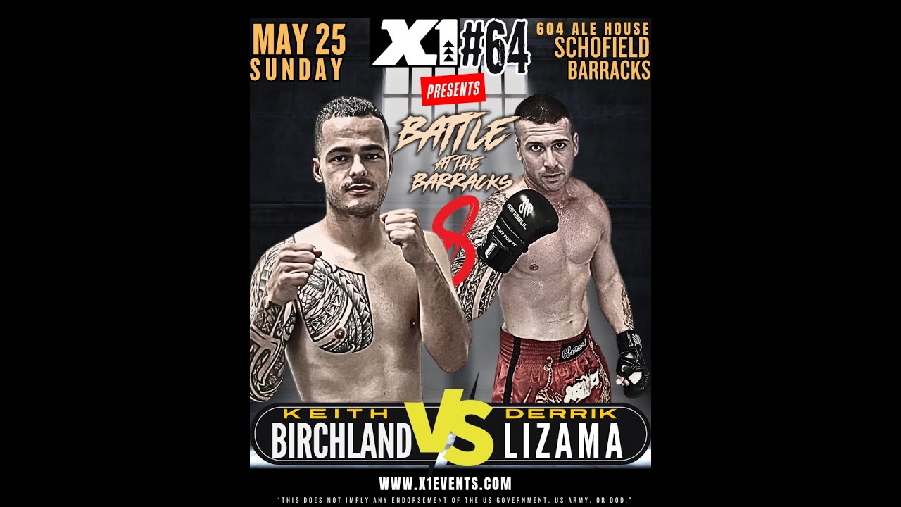 X1#64 Derrik Lizama vs Keith Birchland
