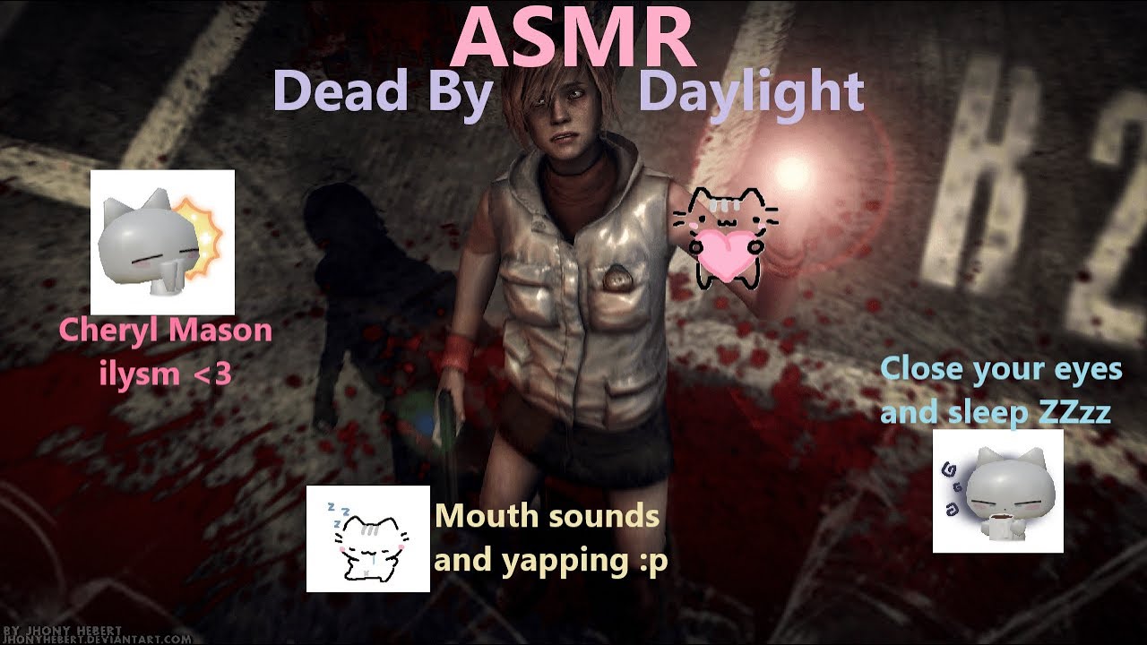 ASMR GAMING ˚ ༘♡ ⋆｡˚ Dead by Daylight + Звуки рта и лая ♥