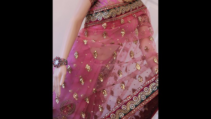 Drape a Saree - Perfect for Pear Shape Figure 