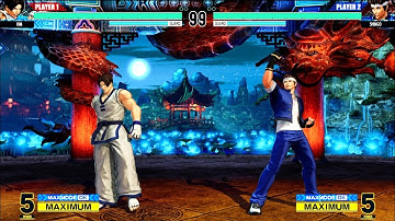 Kim is back! Kim Kaphwan vs Shingo Yabuki (Hardest AI) - KOF XV (PS5 4K 60FPS)