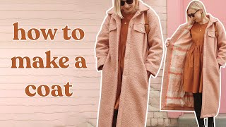 Making Myself Another DREAM Coat (the Ultimate Form of SelfCare) | How to Make a Coat