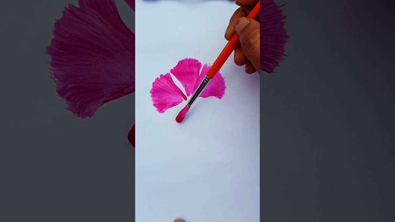 Super Art 😱 One Stroke Painting 😃🌈                              