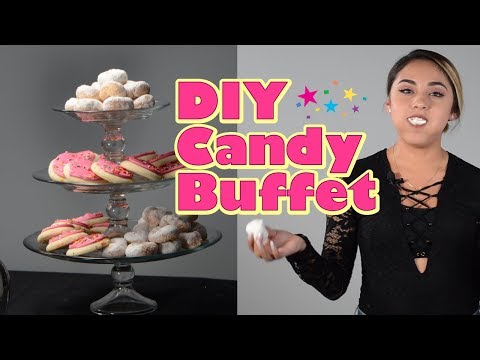 17 Easy DIY Candy Buffet Ideas