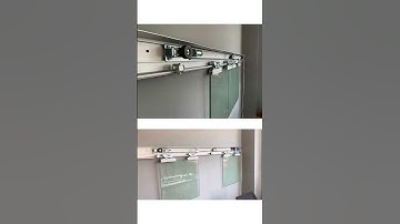 Motor cửa kính trượt 2 cánh tự động #cuakinh #cuatudong #vanphong #shorts