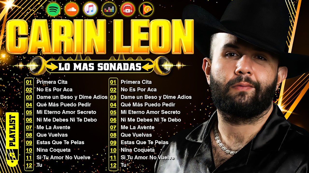 Carin Leon Grandes Exitos Mix 2026 🤟 Lo Mejor Canciones de Carin Leon - Carin Leon Álbum Completo