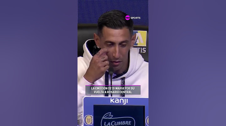 Ángel Di María SE EMOCIONÓ hasta las lágrimas en su presentación al club de sus amores 🥹🫶🏼
