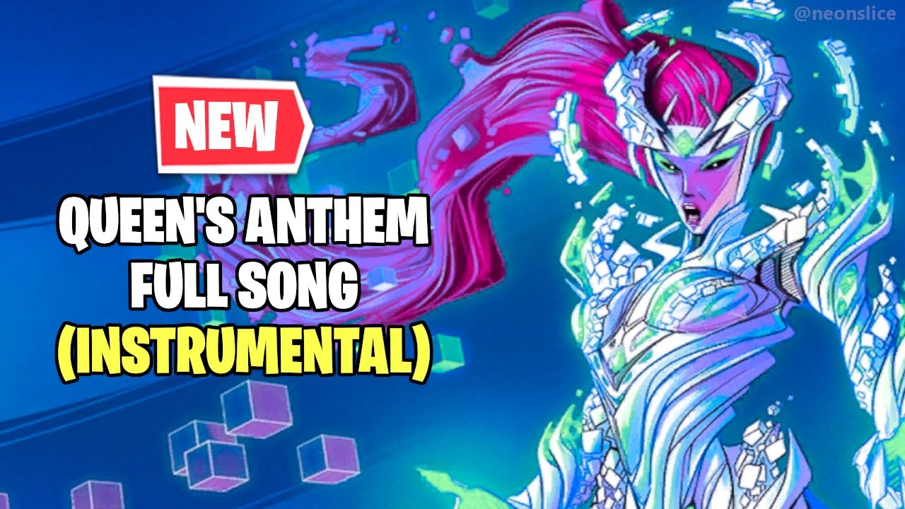 Fortnite QUEEN'S ANTHEM Instrumental (Cube Queen Song) Music Pack Lobby Track YouTube