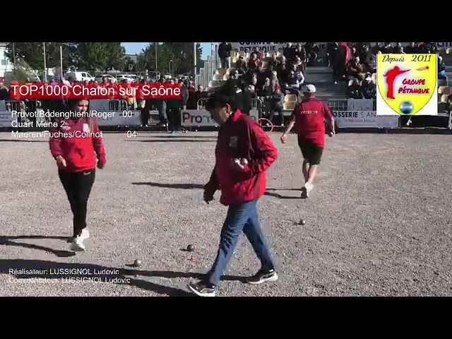 Miniature de la vidéo : TOP300 de Chalon sur Saône féminin. Quart France Espoire vs Fuches/Maeren/Colinot