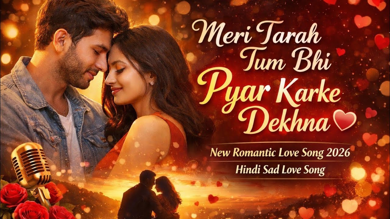 Meri Tarah Tum Bhi Pyar Karke Dekhna | New Romantic Love Song 2026 | Hindi Sad Love Song
