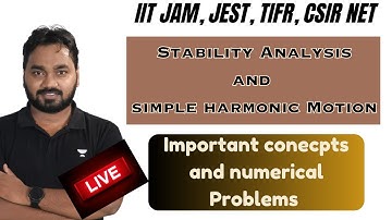Stability Analysis || ONE SHOT Revision || JEST, JAM, TIFR, CSIR NET