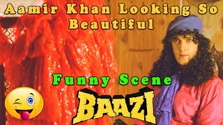 Download Lagu Aamir Khan Looking So Beautiful | Funny Scene | Baazi | Bollywood Hindi Movie MP3