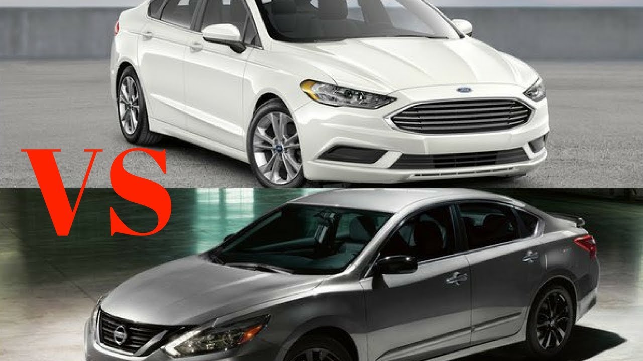 Ford Fusion Vs Nissan Altima