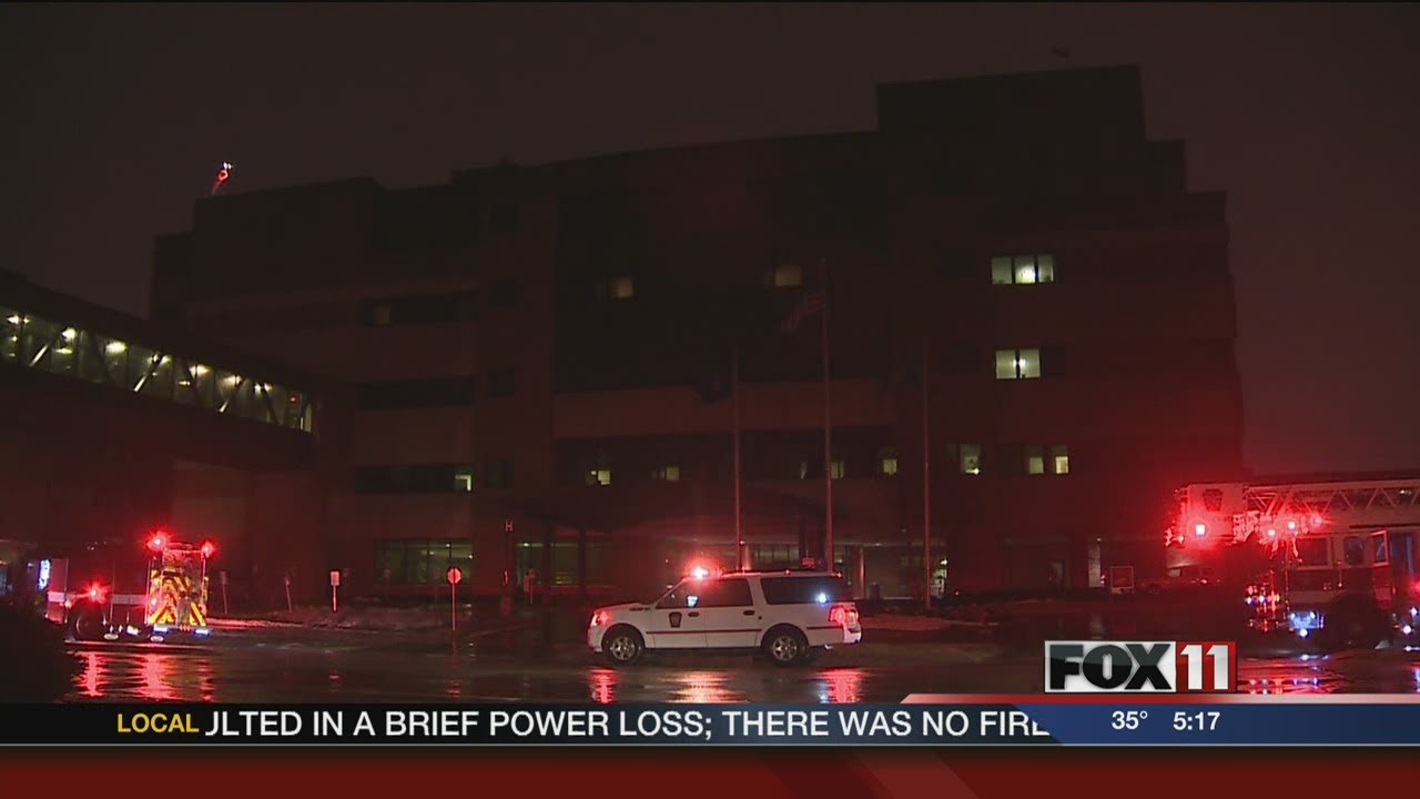 5PM MON BELLIN HOSPITAL POWER OUTAGE