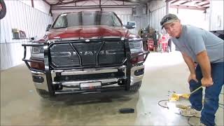 Sports Performance Frontier Grille Guard 2019-2025 Ram 1500 Install Video