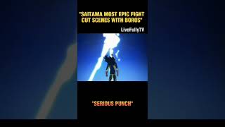 Saitama Most Epic Fight Cut Scenes With Boros