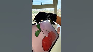 Draw With Me! 🍒✨️ #procreatetutorial #art #procreate #digitalart #procreate2025 #howtodraw