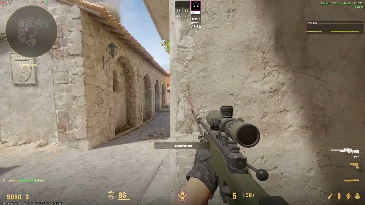 Counter-strike 2 | smoke oneway larga Inferno