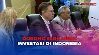 Gelar Pertemuan di Bali, Jokowi Dorong Elon Musk Investasi SpaceX hingga Tesla di Indonesia