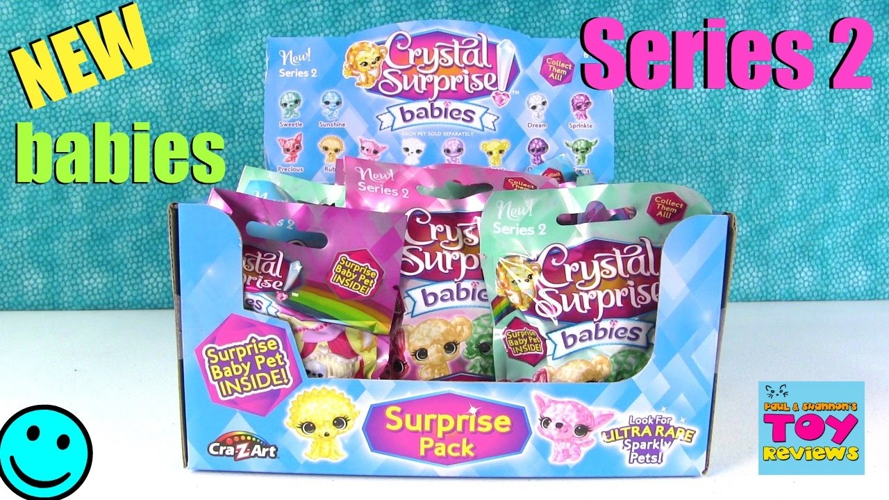 Crystal Surprise Babies Series 2 Blind Bag Surprise Toy Opening Review PSToyReviews YouTube