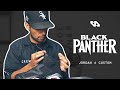 Vick Almighty Creates LED Powered Black Panther Custom AJ6!