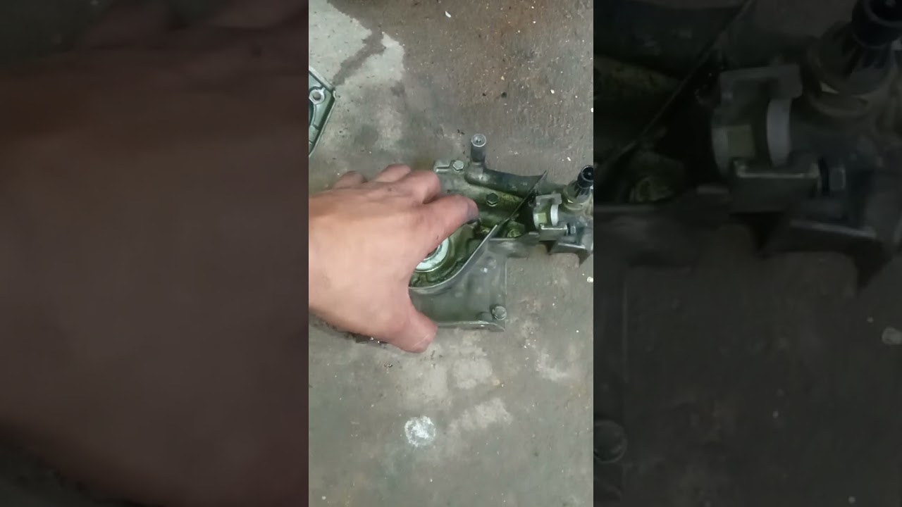 Cambio de bomba de aceite Fiat Siena año 2011. Motor 1.4