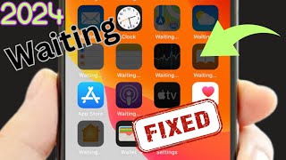 How to Fix iPhone Apps Download Stuck in waiting on home screen | Cannot download apps from AppStore