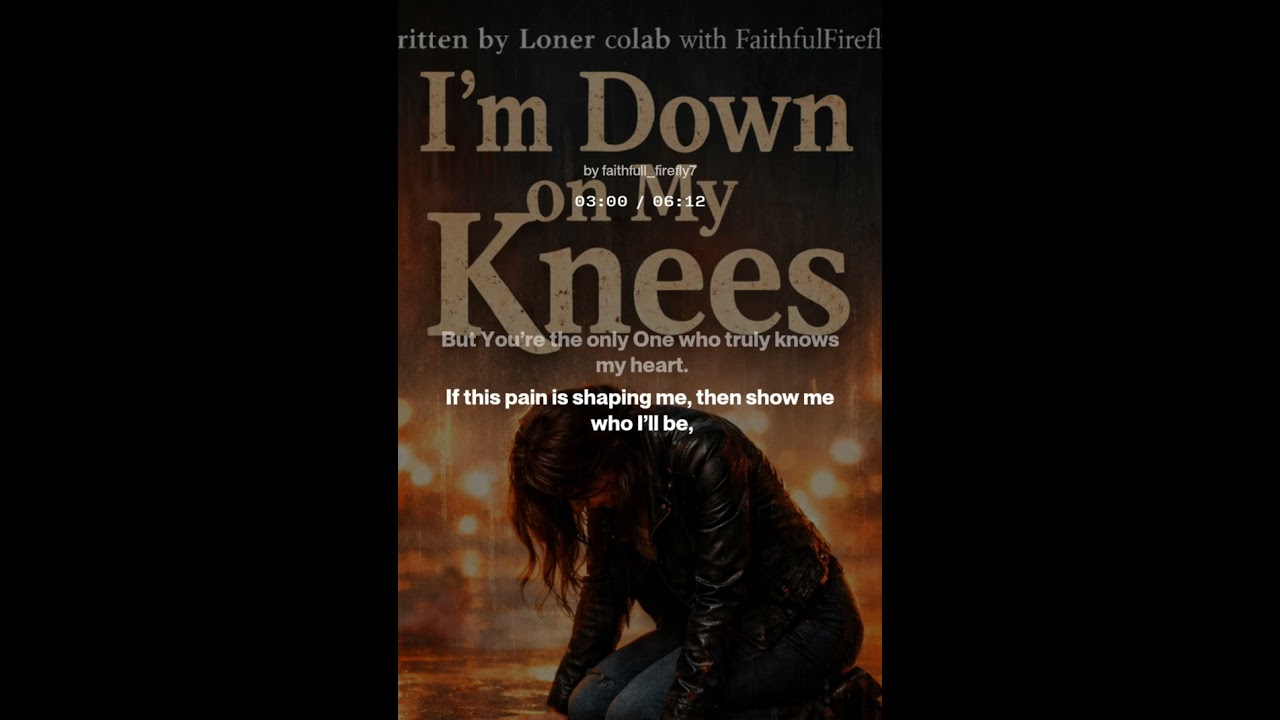 Im down on my knees 
