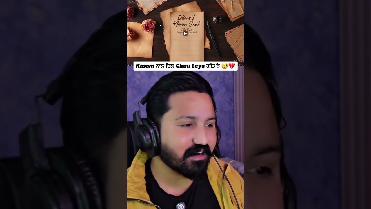 Song Reaction on Letters I never Sent  @shekhpuriamuzik