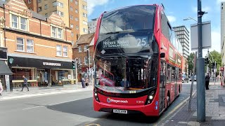 FRV - Stagecoach London ADL E400H MMC SK20 AXW 11344 - 25 Ilford - City Thameslink, Holborn Viaduct